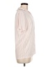 Amazon Essentials Stripes Pink Short Sleeve Blouse Size M - photo 4
