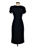 Calvin Klein Solid Black Cocktail Dress Size 4 - photo 1