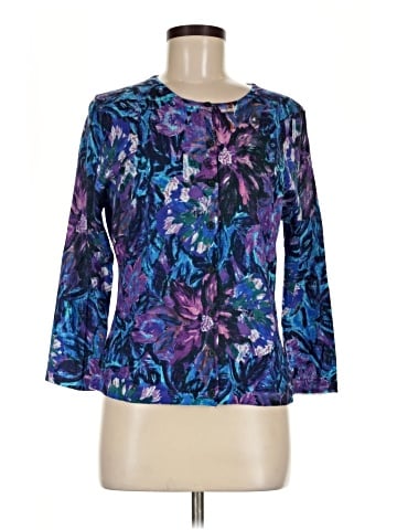 Garnet Hill 3/4 Sleeve Blouse (view 1)