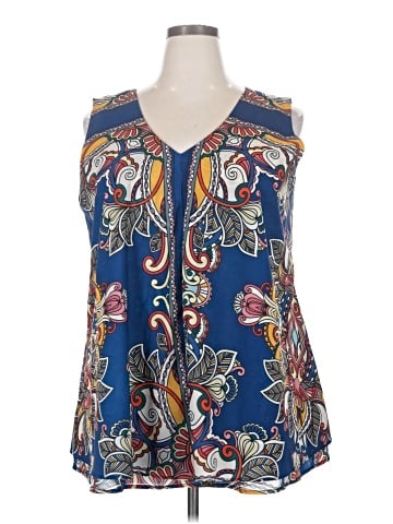 Suzanne Betro Sleeveless Blouse (view 1)