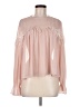 Zara Pink Long Sleeve Blouse Size M - photo 1