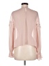 Zara Pink Long Sleeve Blouse Size M - photo 2