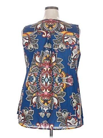 Suzanne Betro Sleeveless Blouse (view 2)