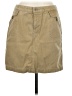 I.E. Relaxed Solid Tan Casual Skirt Size 8 (petite) - photo 1