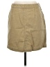 I.E. Relaxed Solid Tan Casual Skirt Size 8 (petite) - photo 2