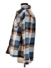 HFX 100% Polyester Plaid Blue Fleece Size M - photo 5