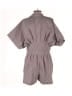 EXQUISE Houndstooth Brown Romper Size L - photo 2