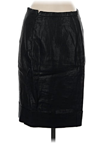 Max Mara Faux Leather Skirt (view 2)