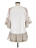 Unbranded 100% Polyester Ivory Short Sleeve Blouse Size M - photo 2