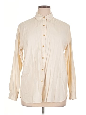 Uniqlo Long Sleeve Button-Down Shirt (view 1)