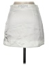Stradivarius Solid White Casual Skirt Size 2 - photo 2