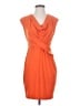 Donna Ricco 100% Polyester Orange Cocktail Dress Size 2 (petite) - photo 1