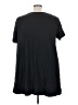 Roaman's Black Short Sleeve T-Shirt Size 30 (3X) - photo 2