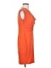 Donna Ricco 100% Polyester Orange Cocktail Dress Size 2 (petite) - photo 4