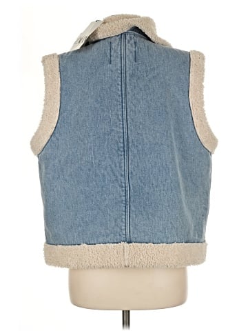 Zara Denim Vest (view 2)