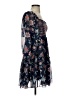 Sachin + Babi 100% Polyester Paisley Blue Casual Dress Size S - photo 4