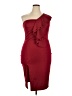 Unbranded Burgundy Cocktail Dress Size XXL - photo 1