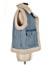 Zara Blue Denim Vest Size M - photo 4