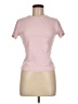 Trendy Queen Pink Short Sleeve Top Size M - photo 1