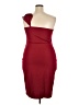 Unbranded Burgundy Cocktail Dress Size XXL - photo 2