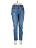 AGOLDE Solid Blue Jeans Size 28 waist - photo 1