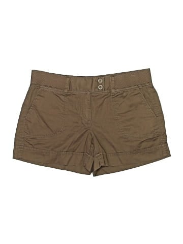 Ann Taylor LOFT Khaki Shorts (view 1)