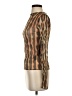 Anthropologie Animal Print Brown Long Sleeve Turtleneck Size XS - photo 5