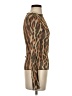 Anthropologie Animal Print Brown Long Sleeve Turtleneck Size XS - photo 4
