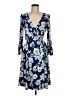 Eliza J Floral Blue Cocktail Dress Size 6 - photo 1