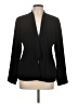 Eileen Fisher Solid Black Silk Blazer Size 12 - photo 1