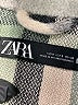 Zara Plaid Green Coat Size S - photo 6
