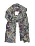 Unbranded Paisley Blue Brown Scarf One size - photo 1