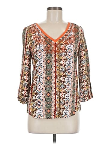 Miami 3/4 Sleeve Blouse (view 1)