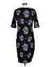 Charlie's Project Graphic Black Casual Dress Size XL - photo 2