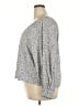 Old Navy 100% Viscose Gray Long Sleeve Blouse Size 2X - photo 5