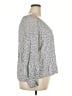 Old Navy 100% Viscose Gray Long Sleeve Blouse Size 2X - photo 4