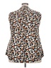 Cocomo Brown Sleeveless Blouse Size 3X - photo 2