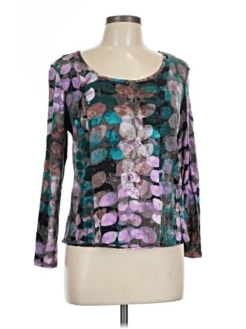 Simply Vera Vera Wang 3/4 Sleeve Top (view 1)