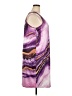 Unbranded 100% Polyester Graphic Purple Cocktail Dress Size 3XL - photo 4