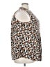 Cocomo Brown Sleeveless Blouse Size 3X - photo 4