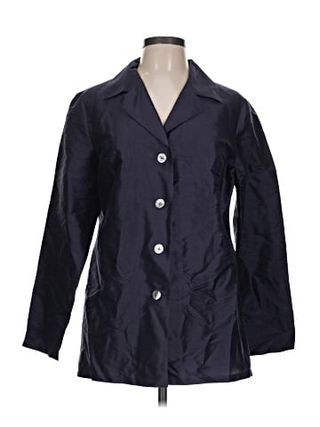 Bloomingdale's 3/4 Sleeve Silk Top (view 1)