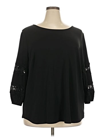 Adrianna Papell 3/4 Sleeve Top (view 1)