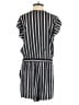 Ann Taylor LOFT 100% Rayon Stripes Gray Romper Size S - photo 2