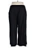 Chaps Black Linen Pants Size XXL - photo 2