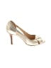 Talbots Metallic Gold Heels Size 9 (wide) - photo 1