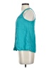 Ella Moss 100% Cotton Teal Sleeveless Blouse Size XS - photo 5