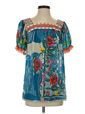 Johnny Was Short Sleeve Blouse (view 1)