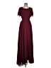 Lulus 100% Polyester Burgundy Cocktail Dress Size L - photo 1