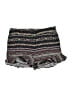 Ann Taylor LOFT 100% Viscose Print Black Shorts Size 4 - photo 1