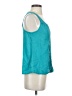 Ella Moss 100% Cotton Teal Sleeveless Blouse Size XS - photo 4